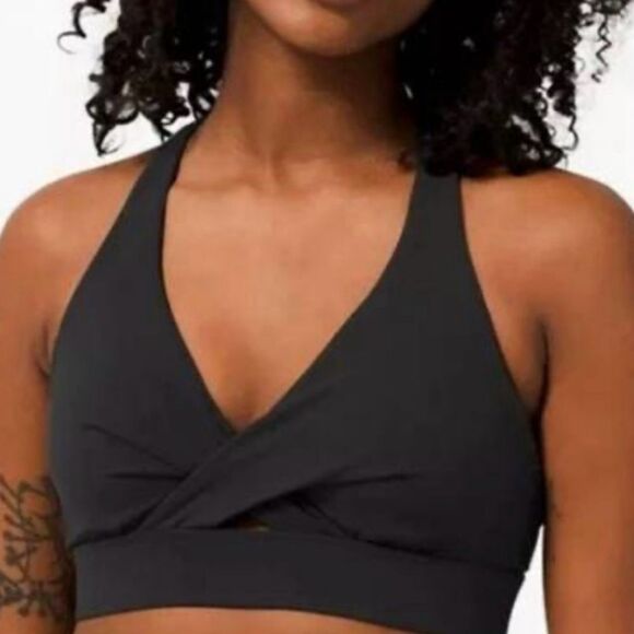 Lululemon Athletica Align Front Twist Bra Womens Sz 4 Top - Picture 1 of 6
